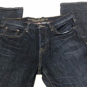 American 🦅  Button Fly Slim Straight Jeans 32x34